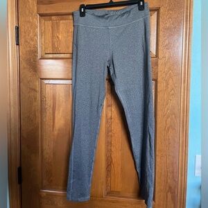 Grey athletic leggings